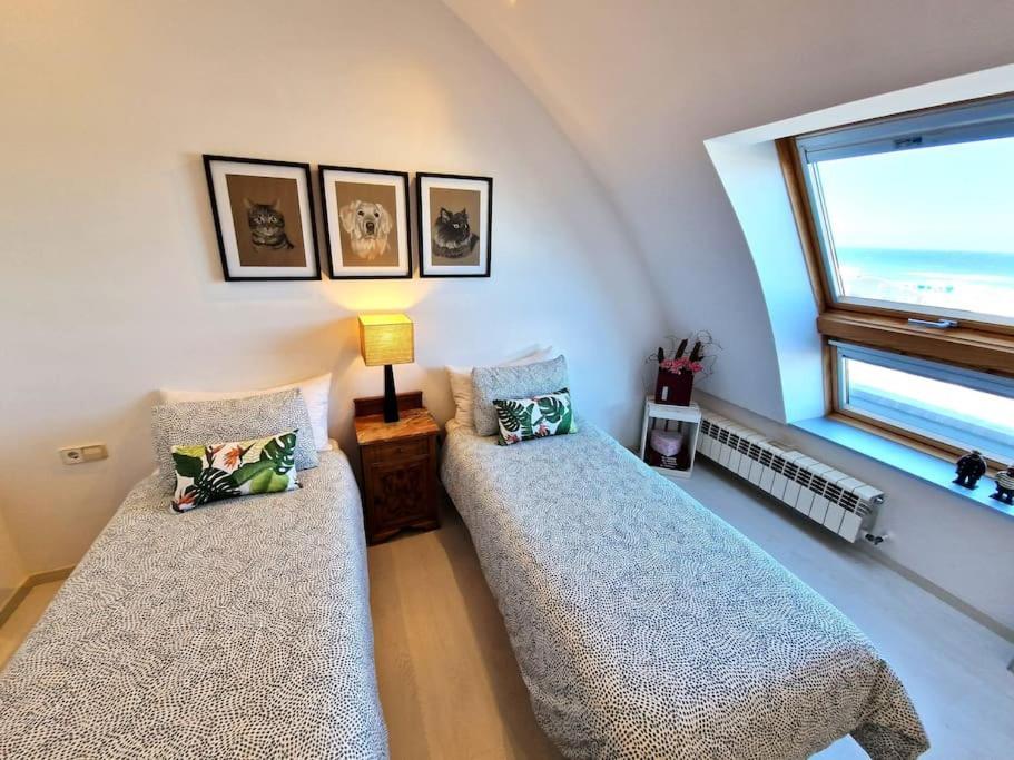 Apartamento Deluxe Vistas Al Mar Burela ภายนอก รูปภาพ